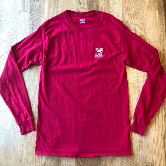 The Salty Dog Cafe Hilton Head Island Red Long Sleeve T-Shirt Medium - Picture 1 of 7